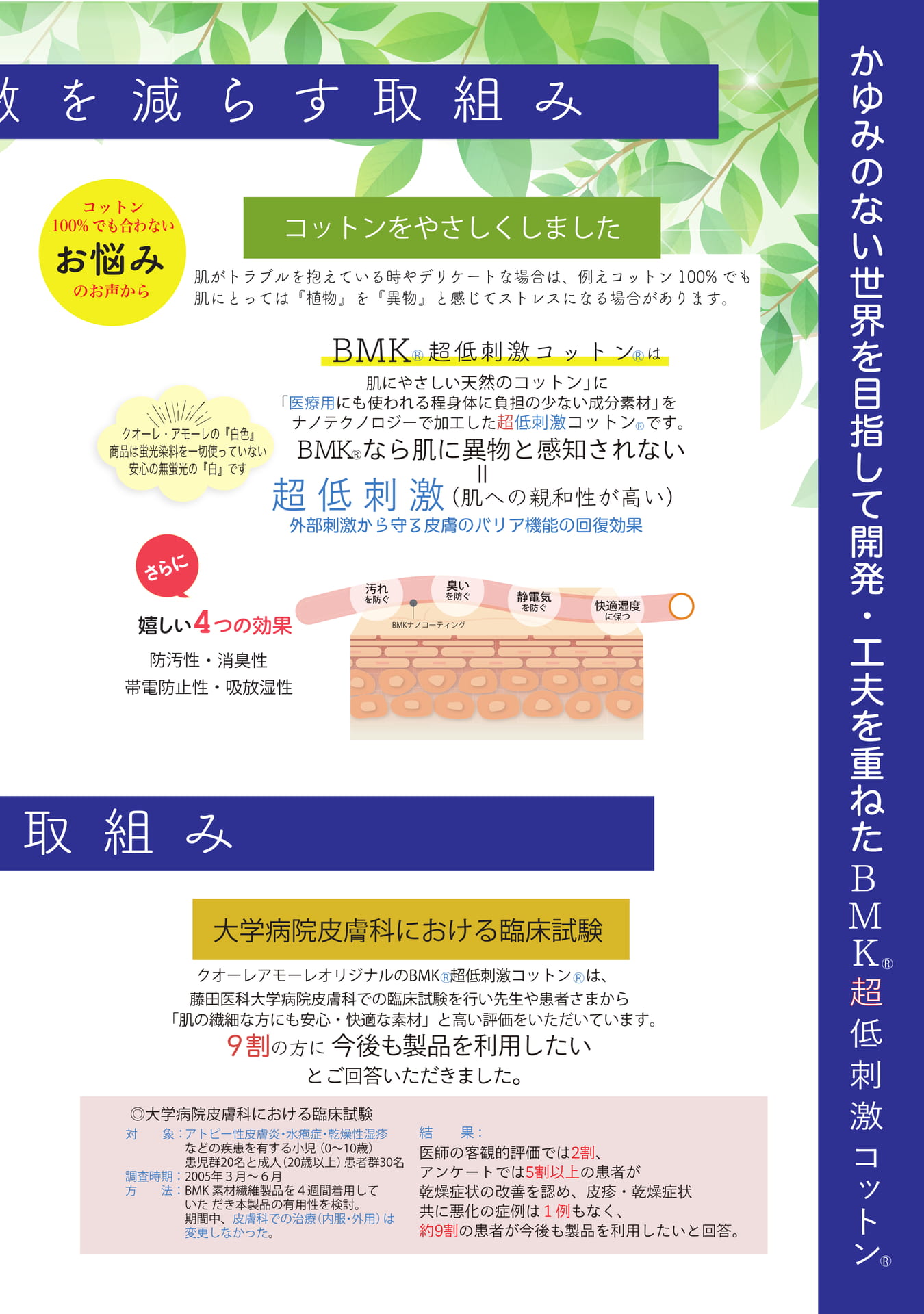 超低刺激コットンとは(2ページ目)