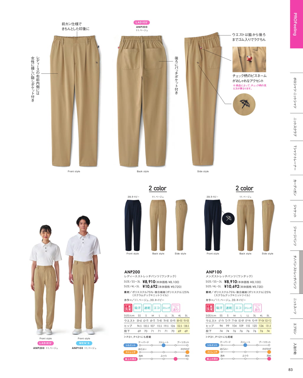 スクラムテックニットパンツ（85ページ目）