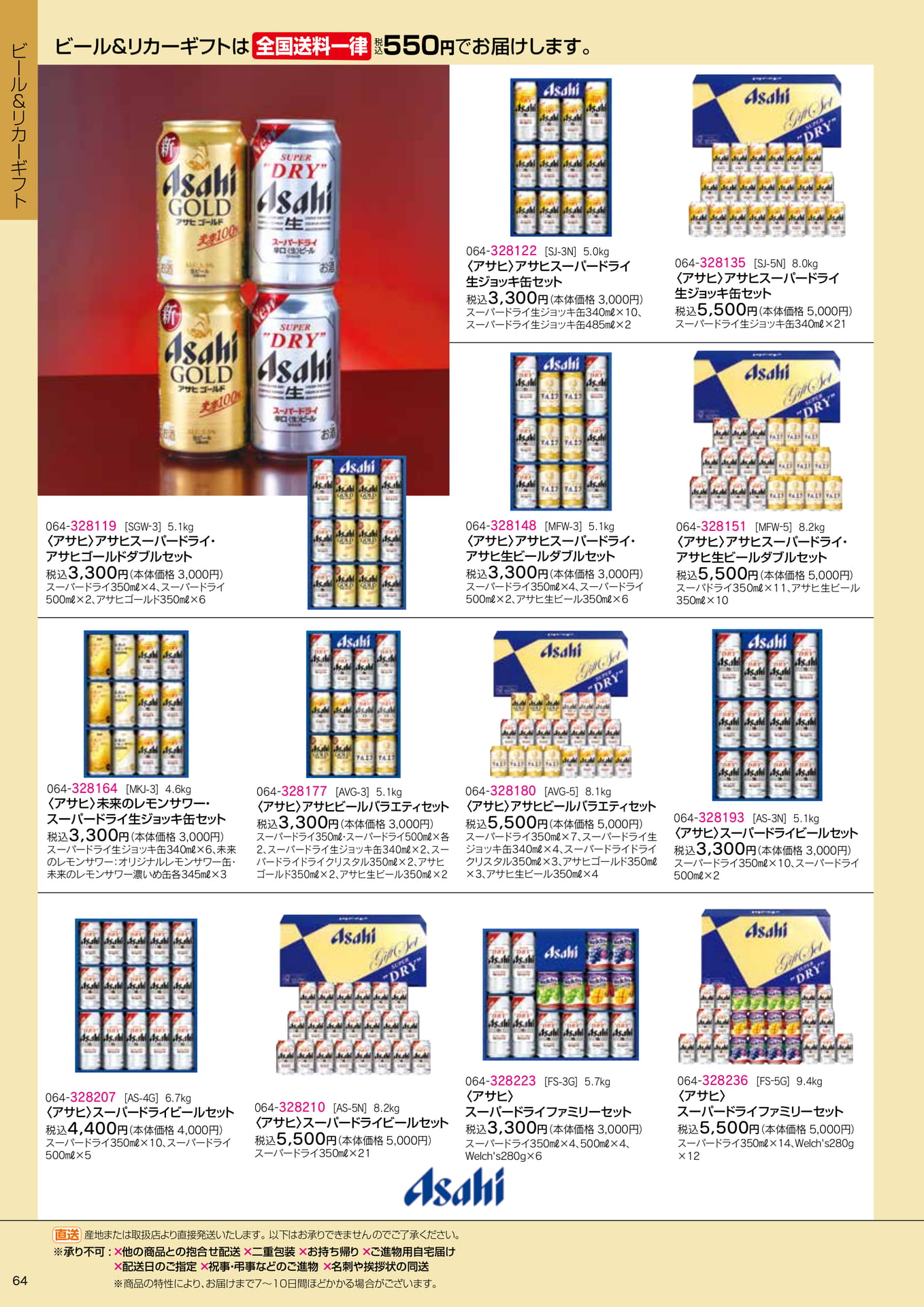 アサヒビールギフト(66ページ目)