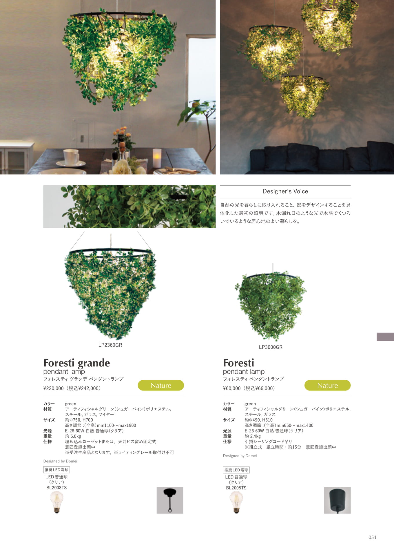 Foresti pendant lamp(51ページ目)