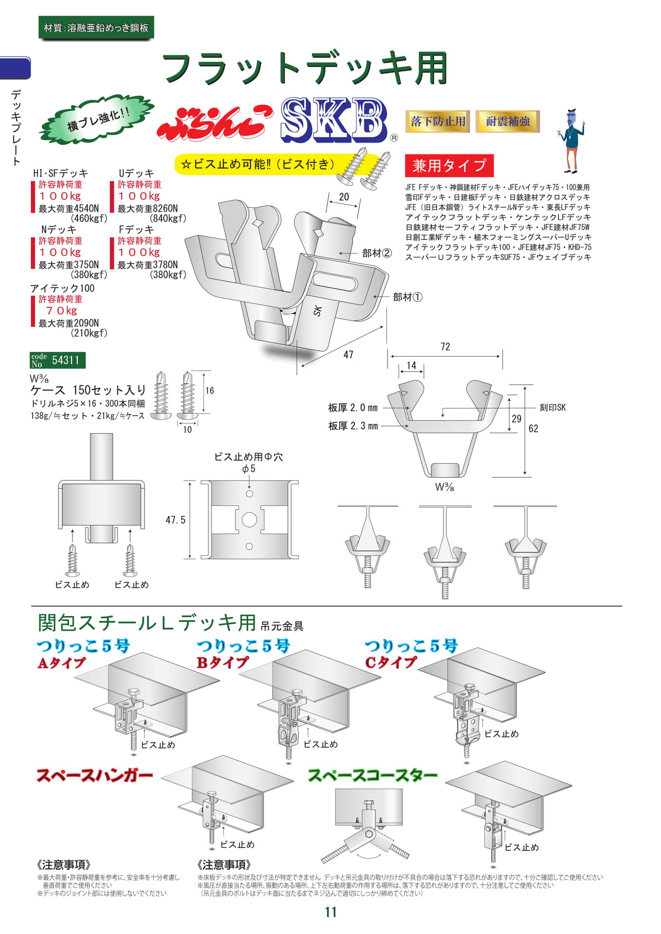 ぶらんこSKB・スペースハンガー（12ページ目）