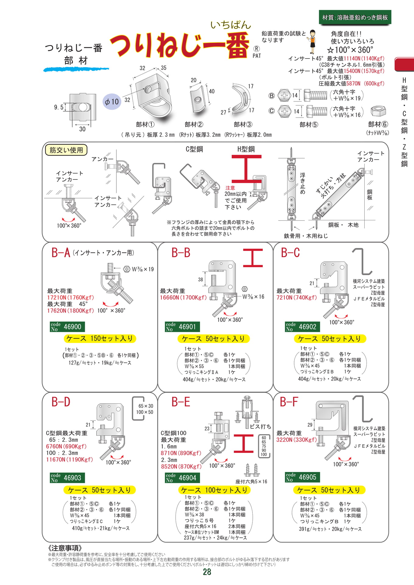 つりねじ一番 B-A〜F（29ページ目）