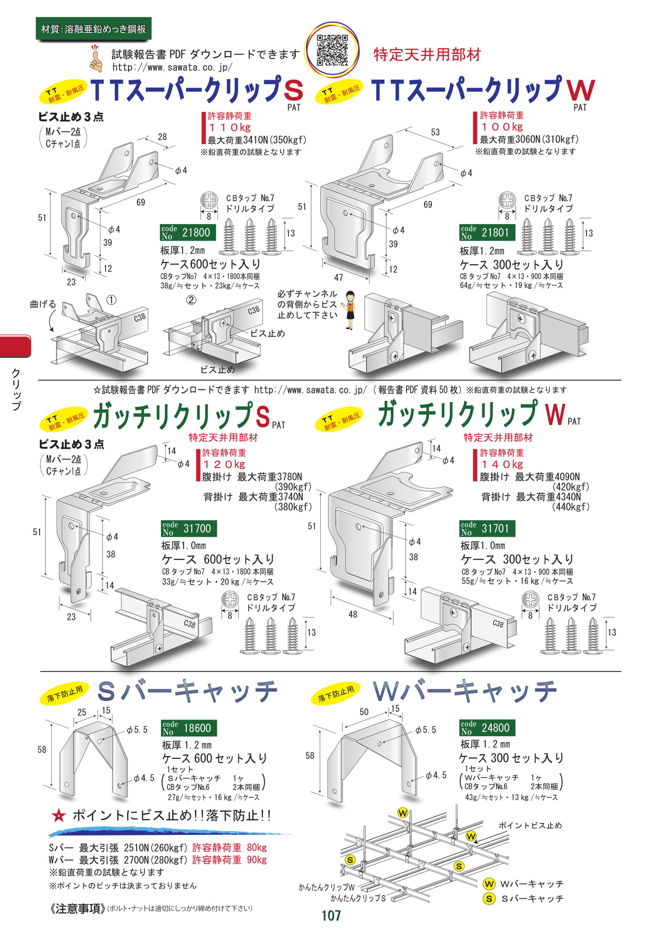 スーパークリップ等（108ページ目）