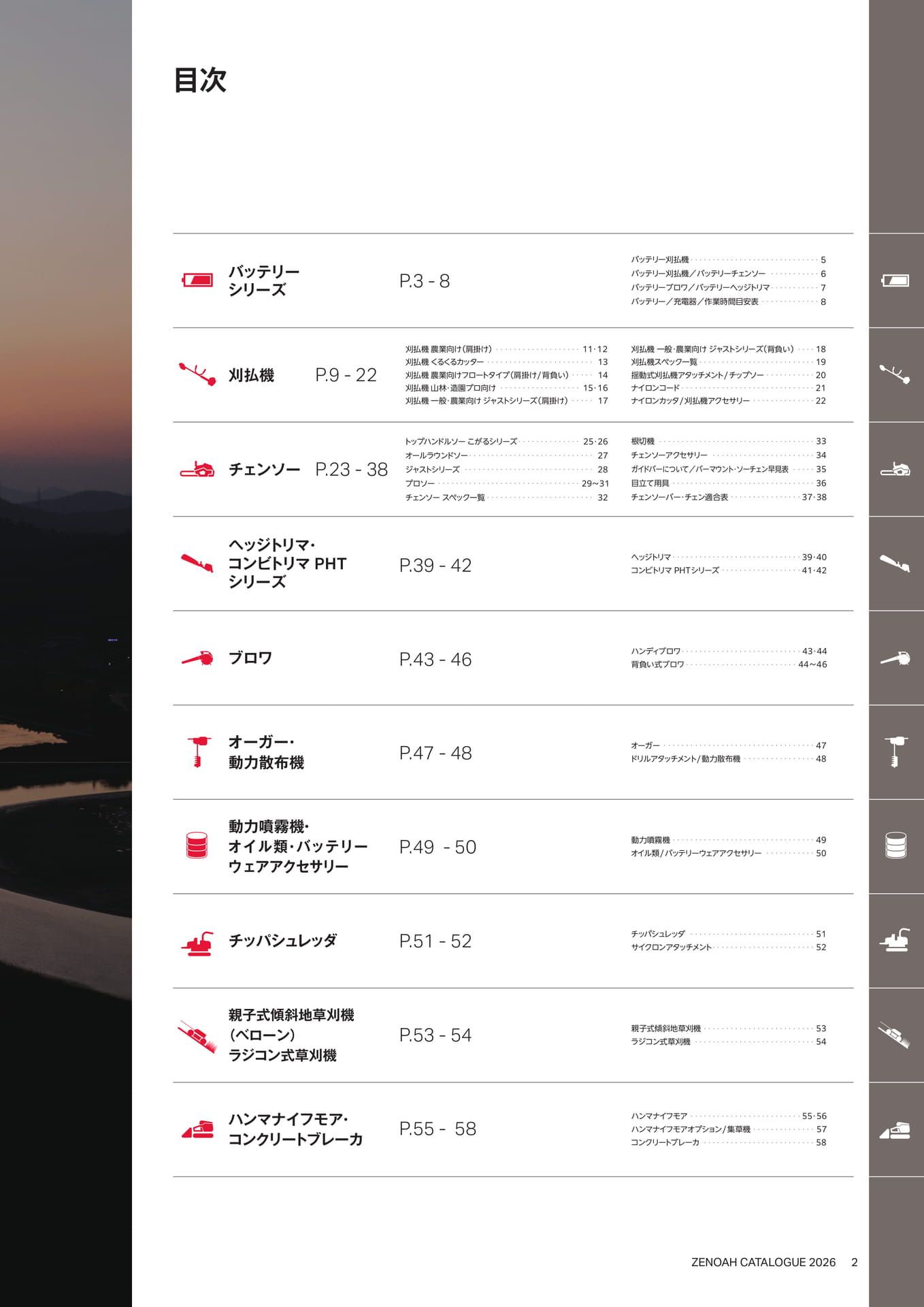 目次(3ページ目)