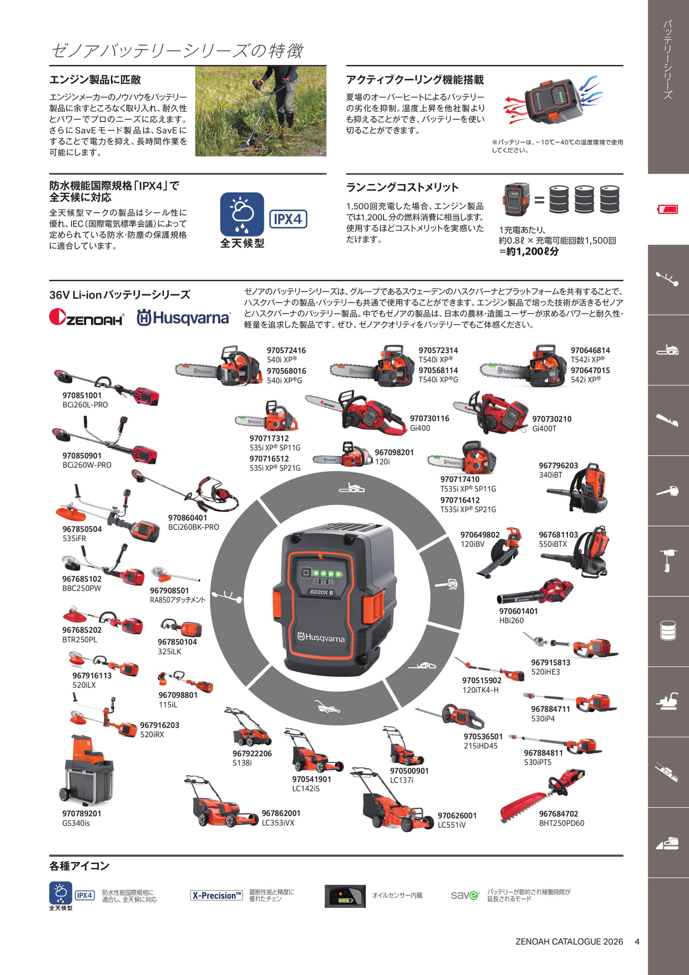 バッテリーシリーズの特徴(5ページ目)