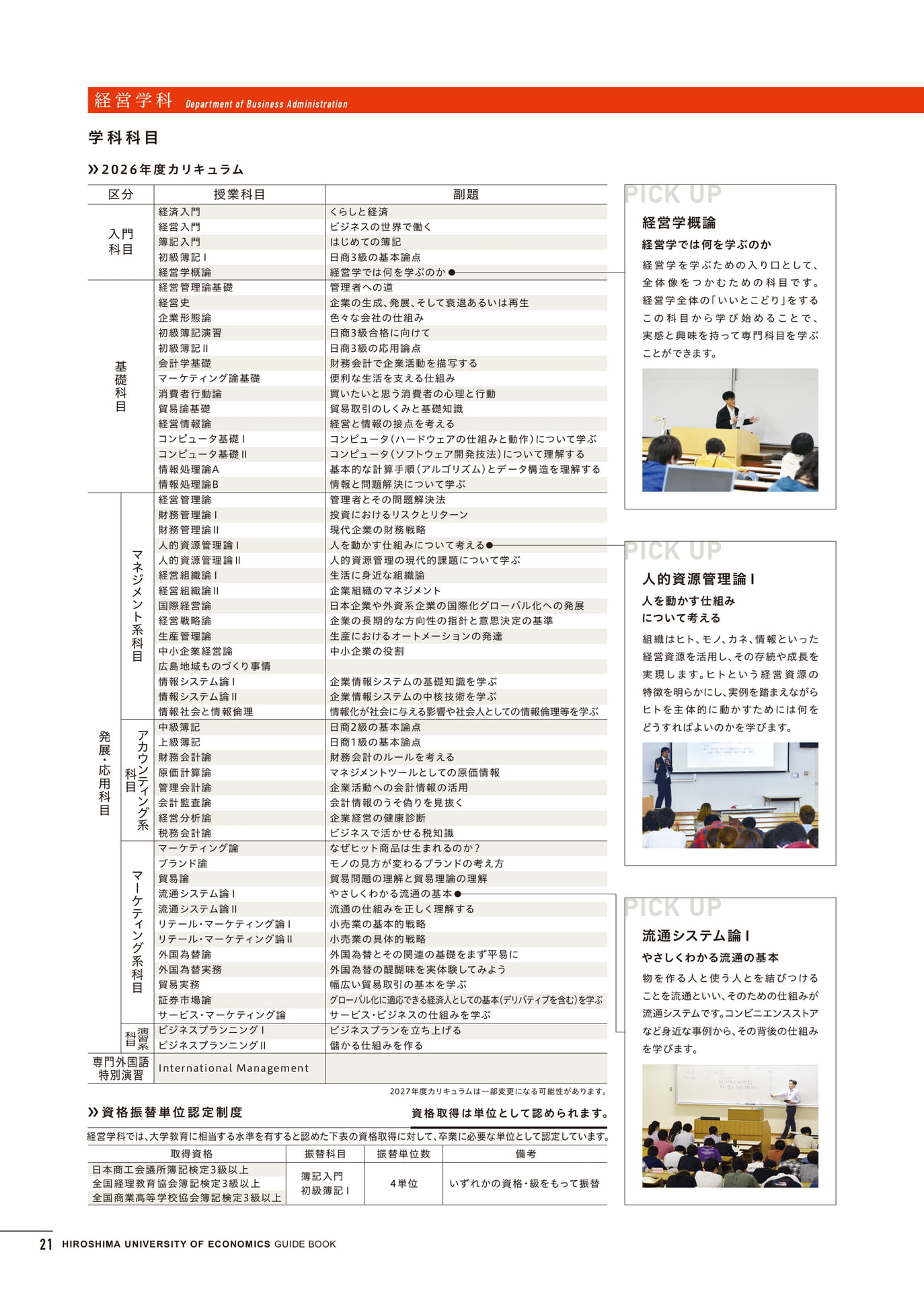 経営学部経営学科(22ページ目)
