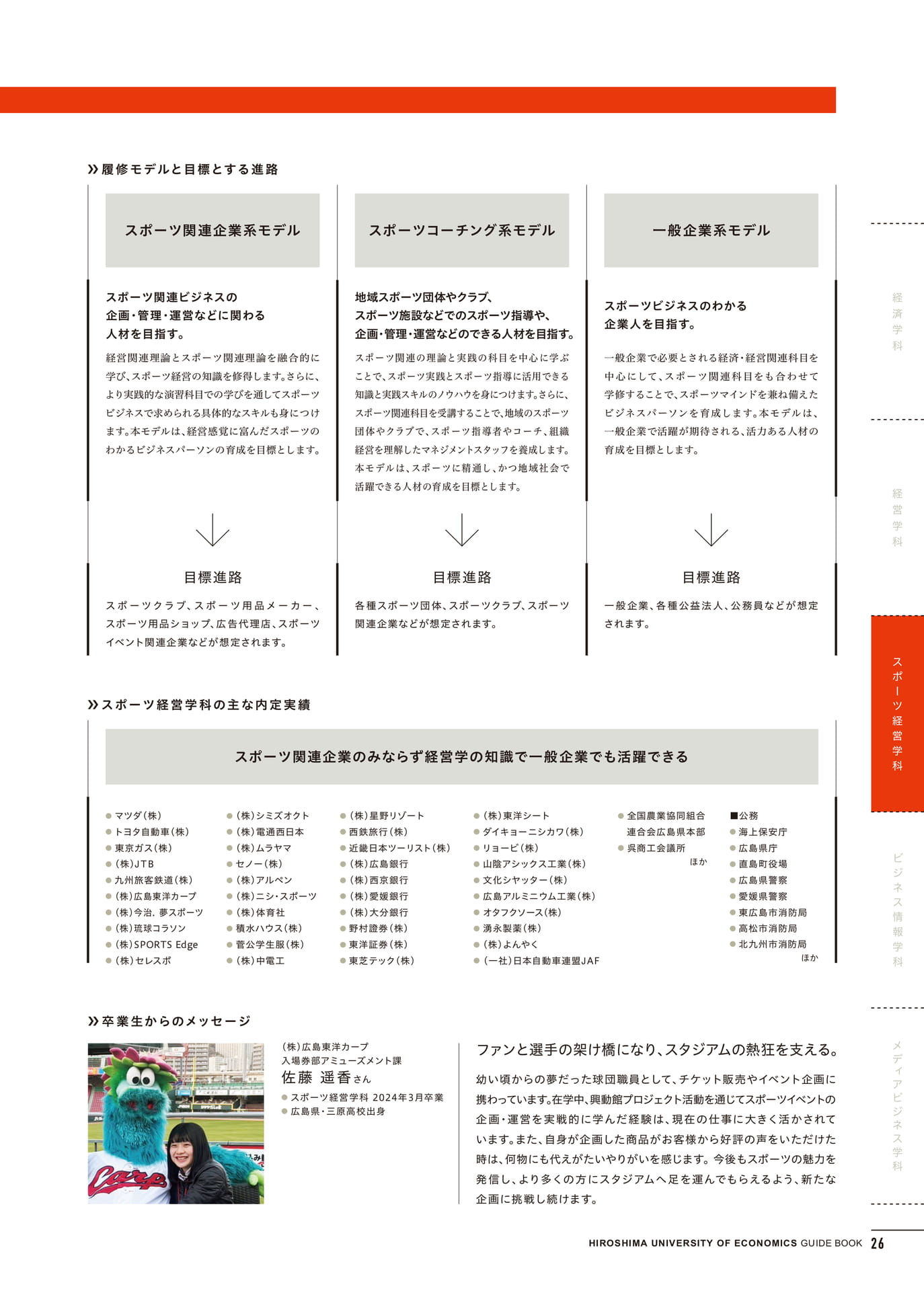 経営学部スポーツ経営学科(27ページ目)