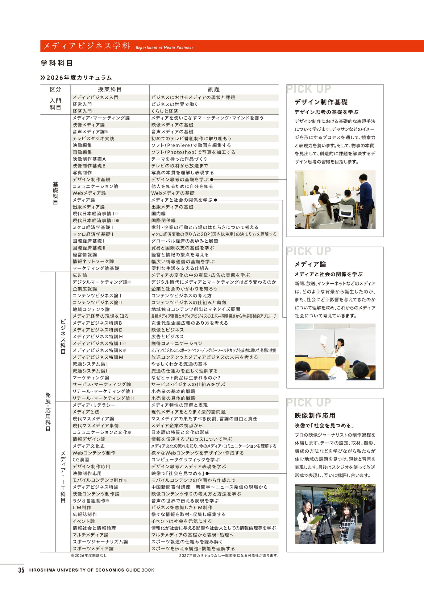 メディアビジネス学部メディアビジネス学科(36ページ目)