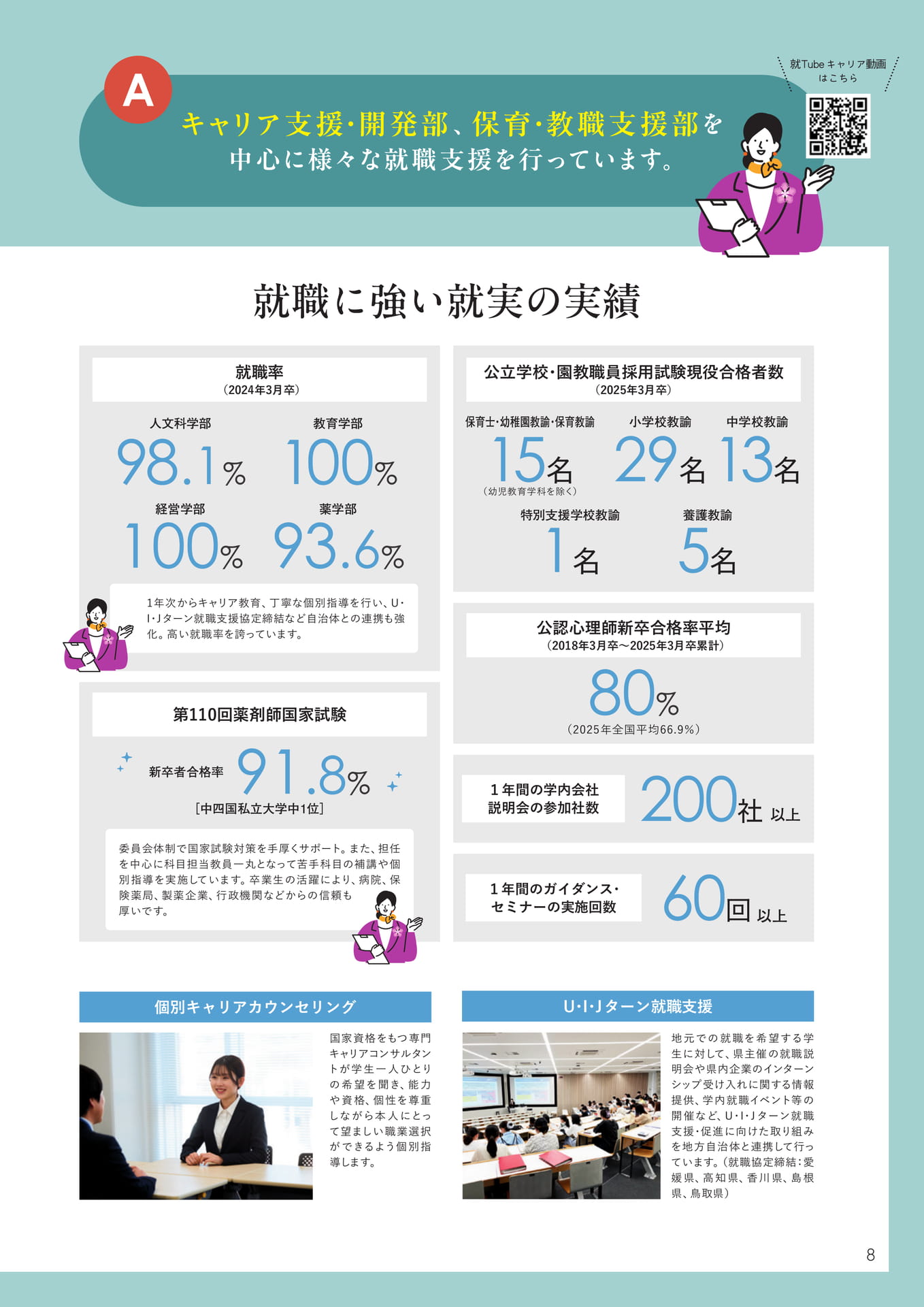 就職サポート（9ページ目）