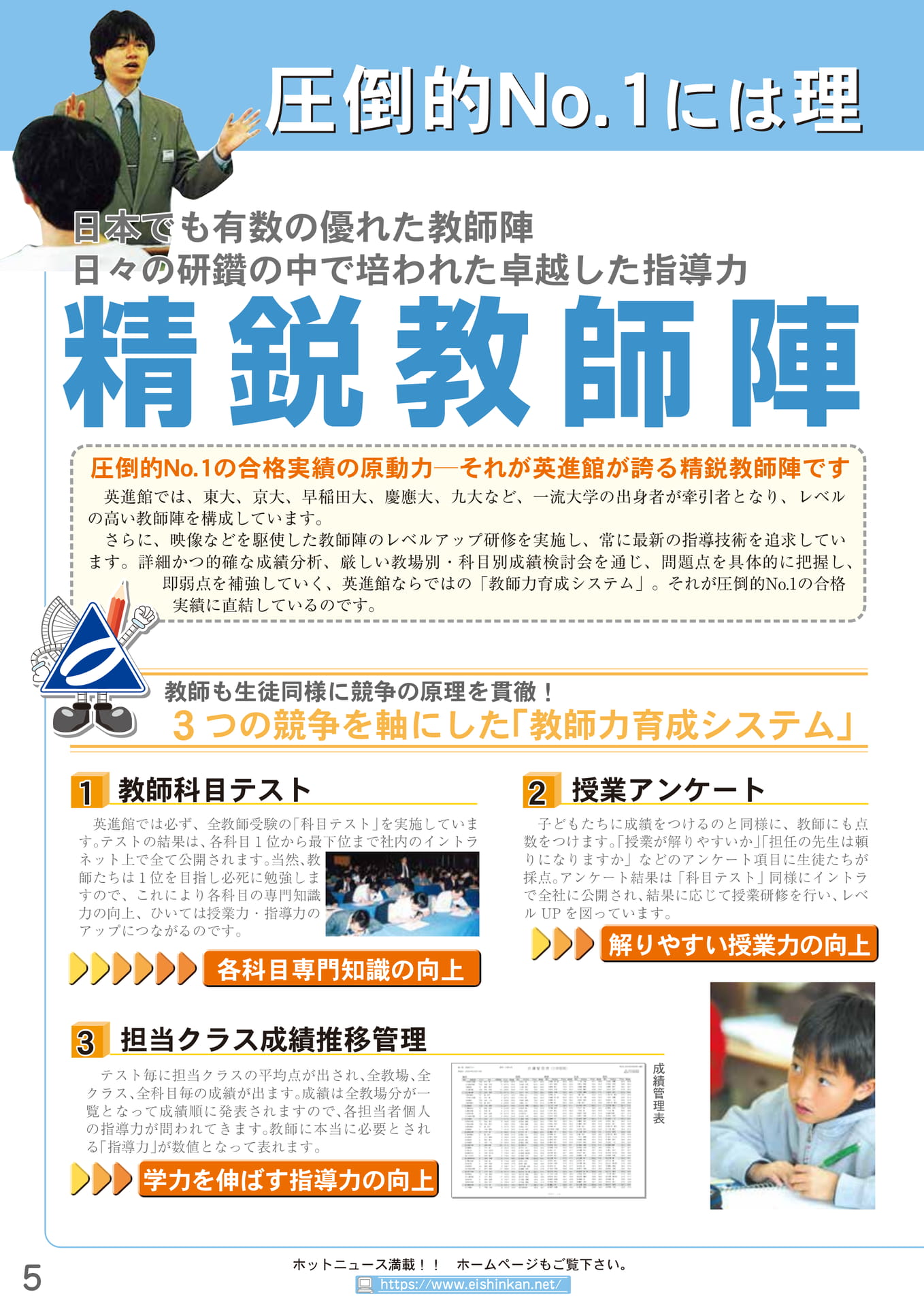 精鋭教師陣(6ページ目)