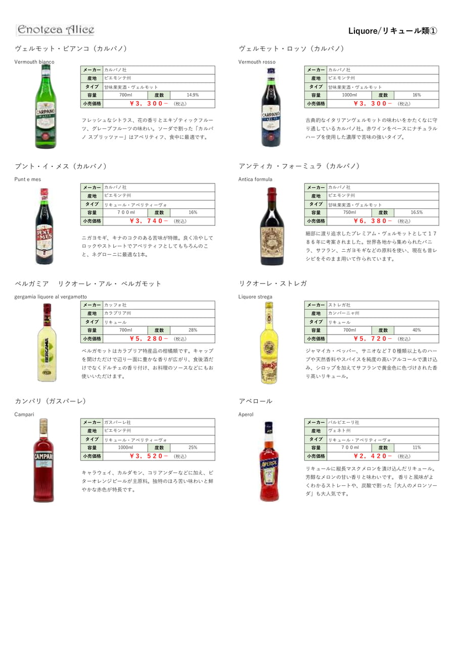 リキュール①（18ページ目）