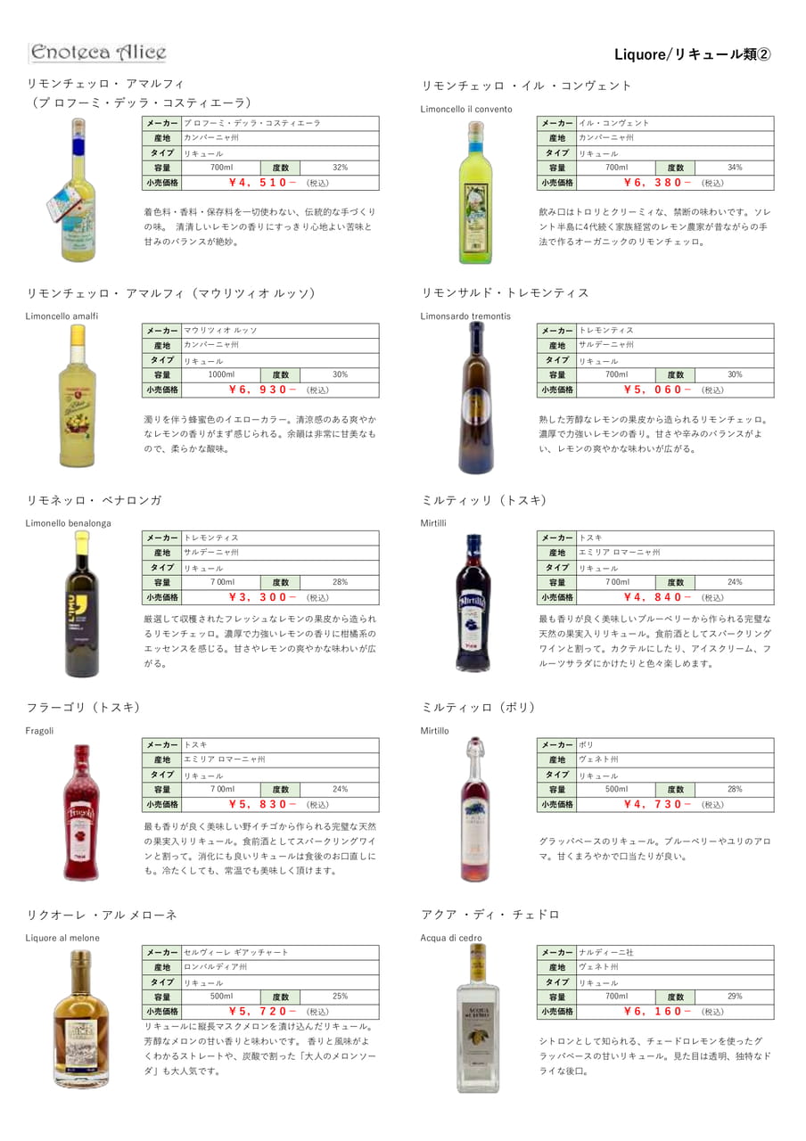 リキュール②（19ページ目）