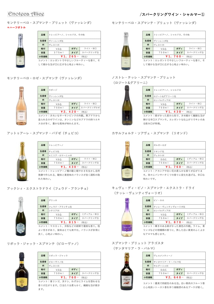 スパークリングワイン・シャルマー①（9ページ目）