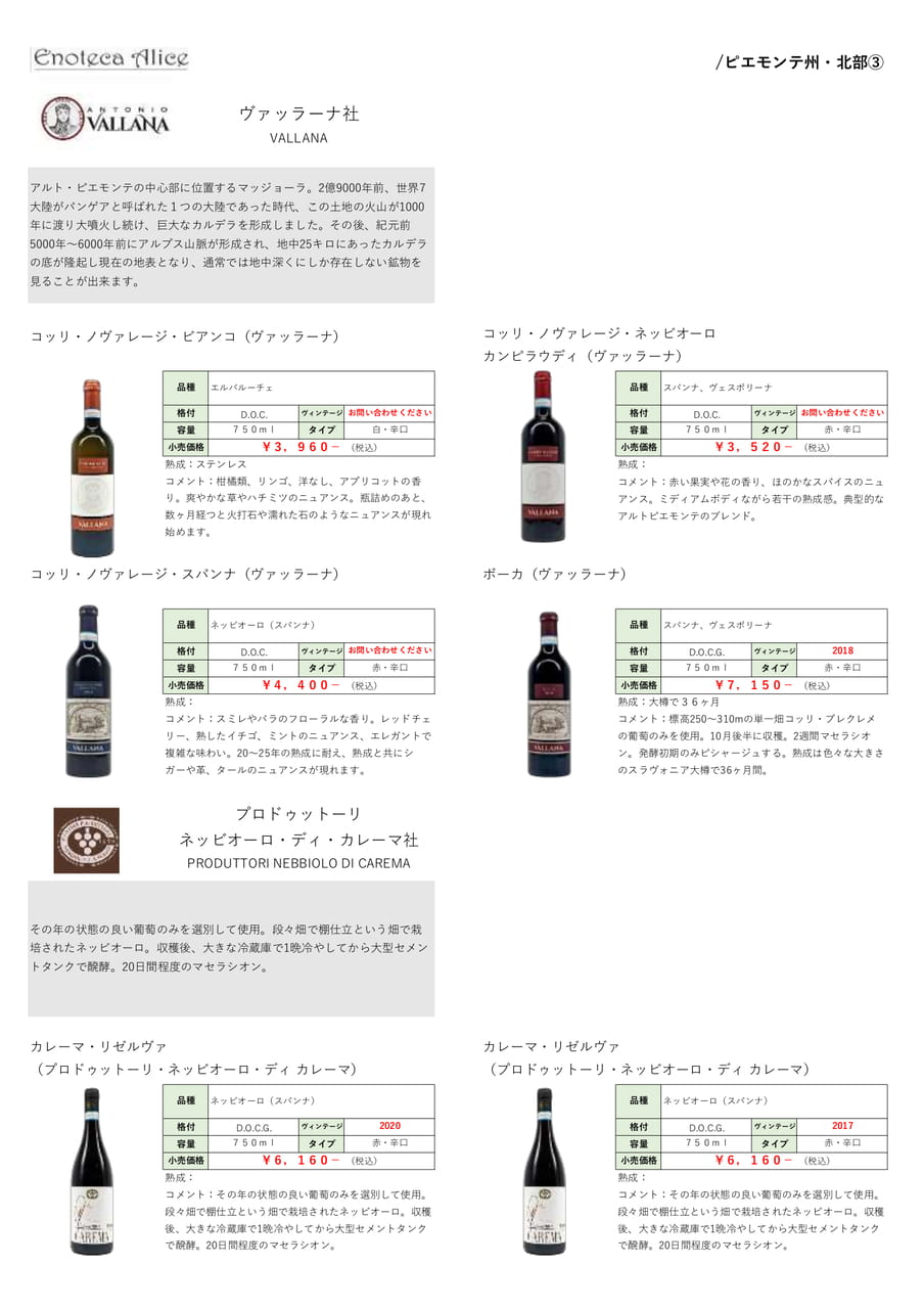 ピエモンテ州・北部③（38ページ目）