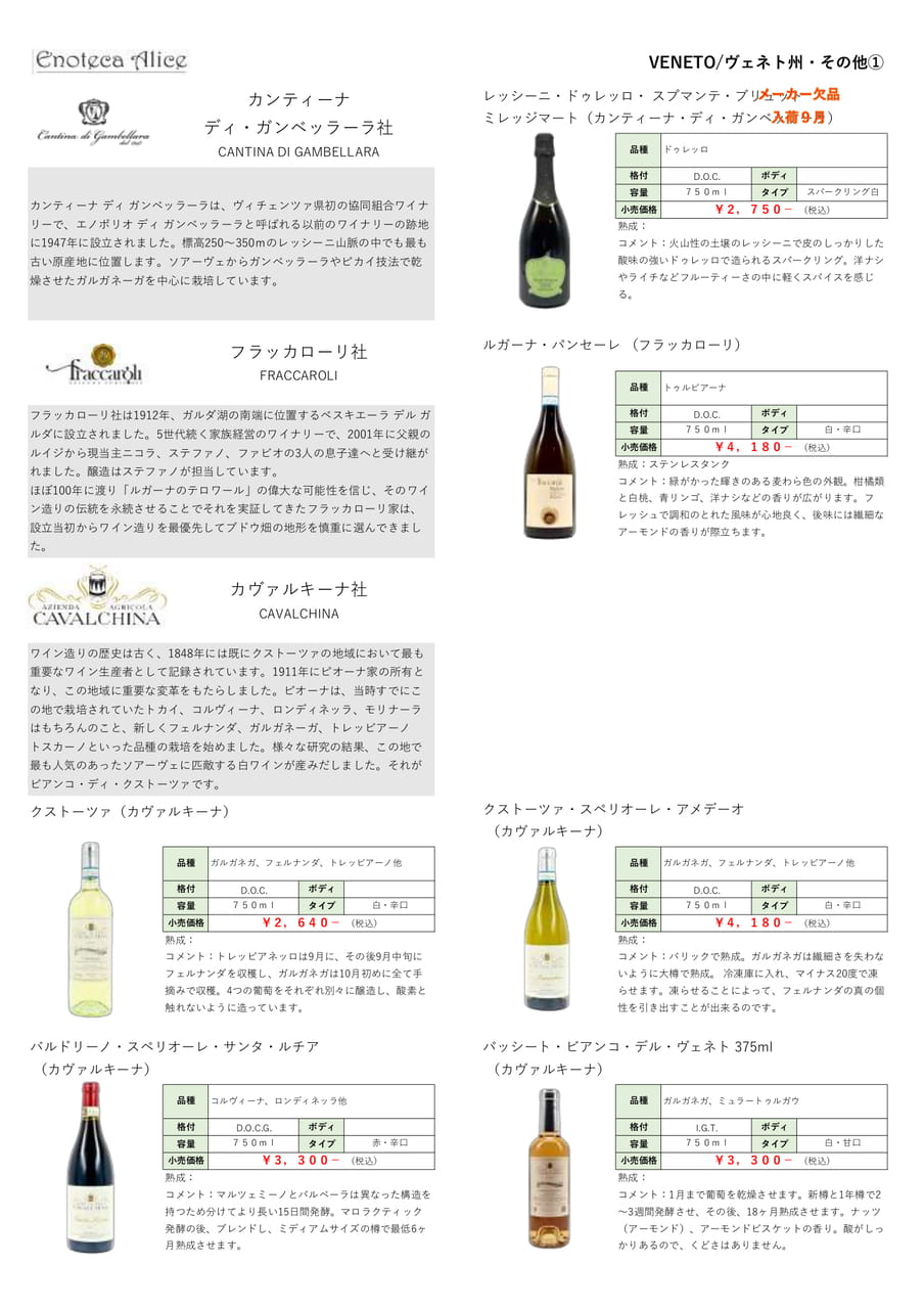 ヴェネト州・その他①（89ページ目）