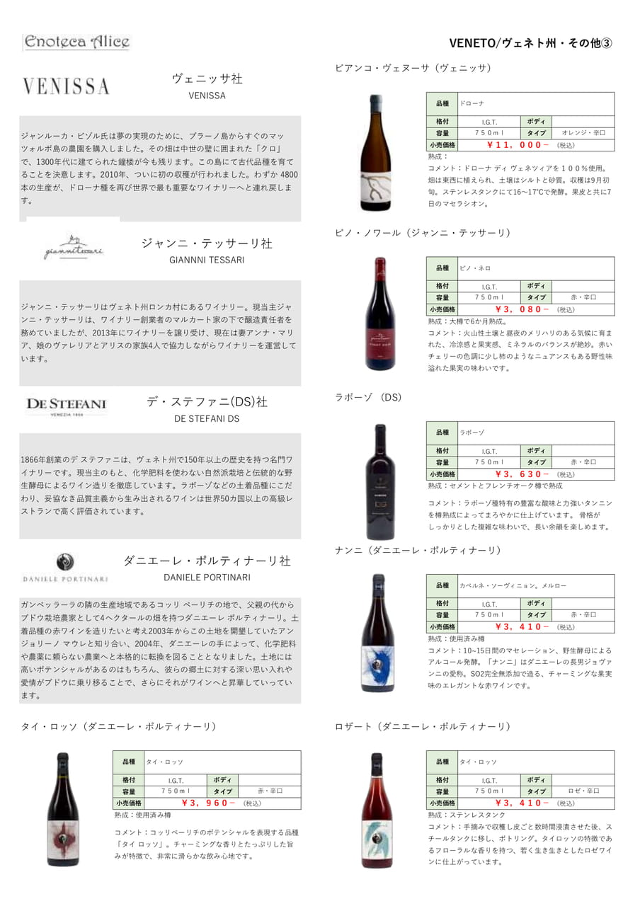 ヴェネト州・その他➂（91ページ目）