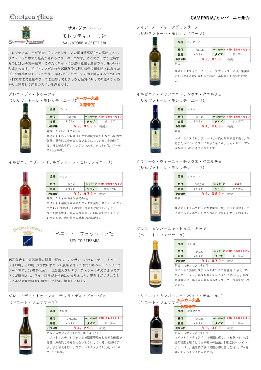 カンパーニャ州③（182ページ目）
