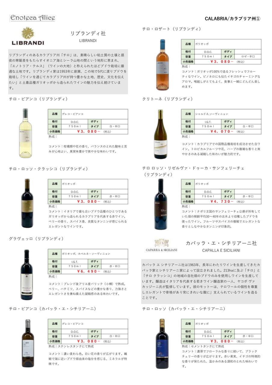 カラブリア州①（187ページ目）