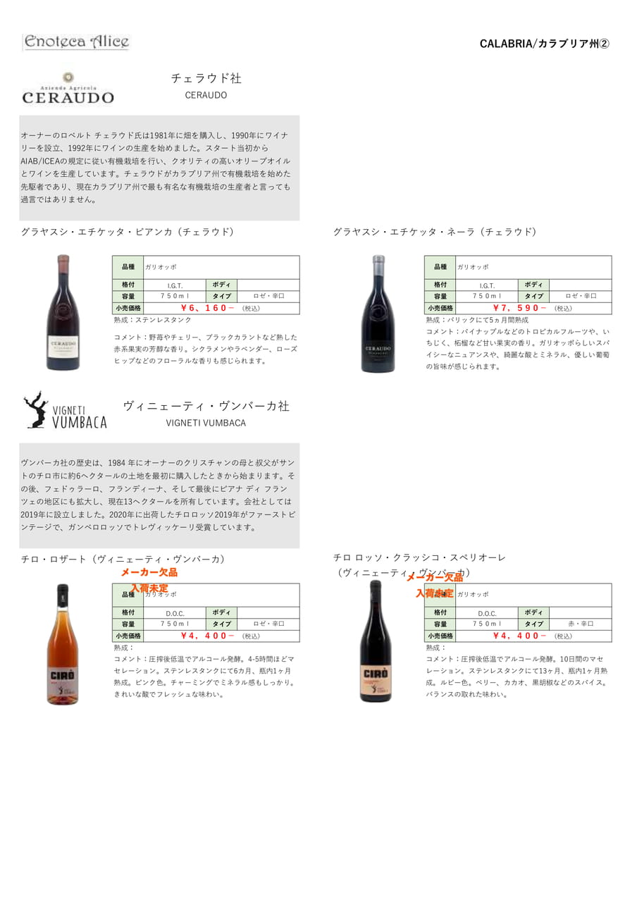 カラブリア州②（188ページ目）