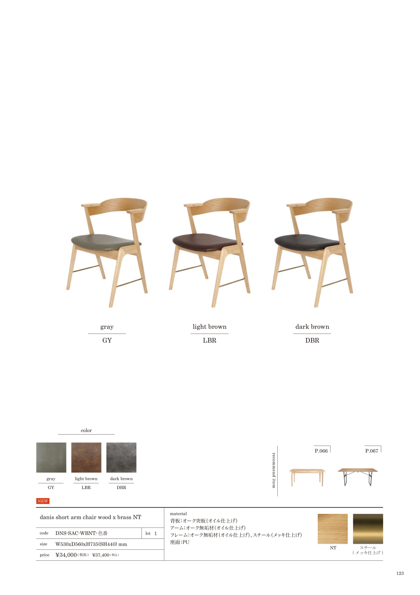 123 | CHAIR(125ページ目)