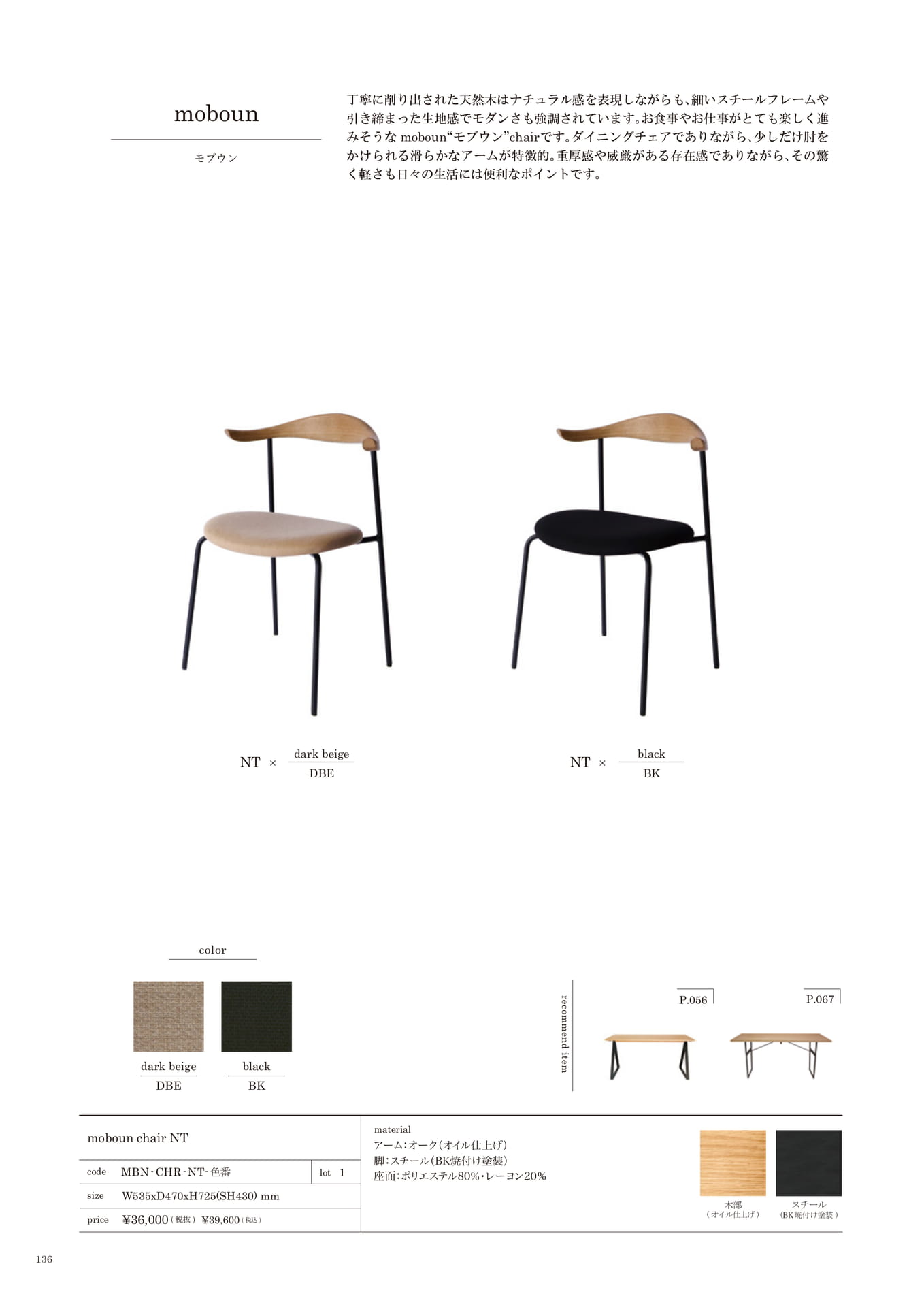 136 | CHAIR(138ページ目)