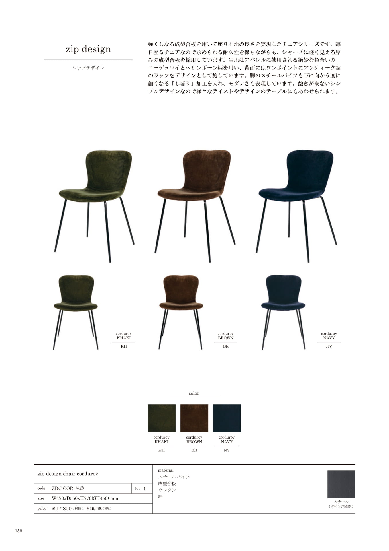 152 | CHAIR(154ページ目)