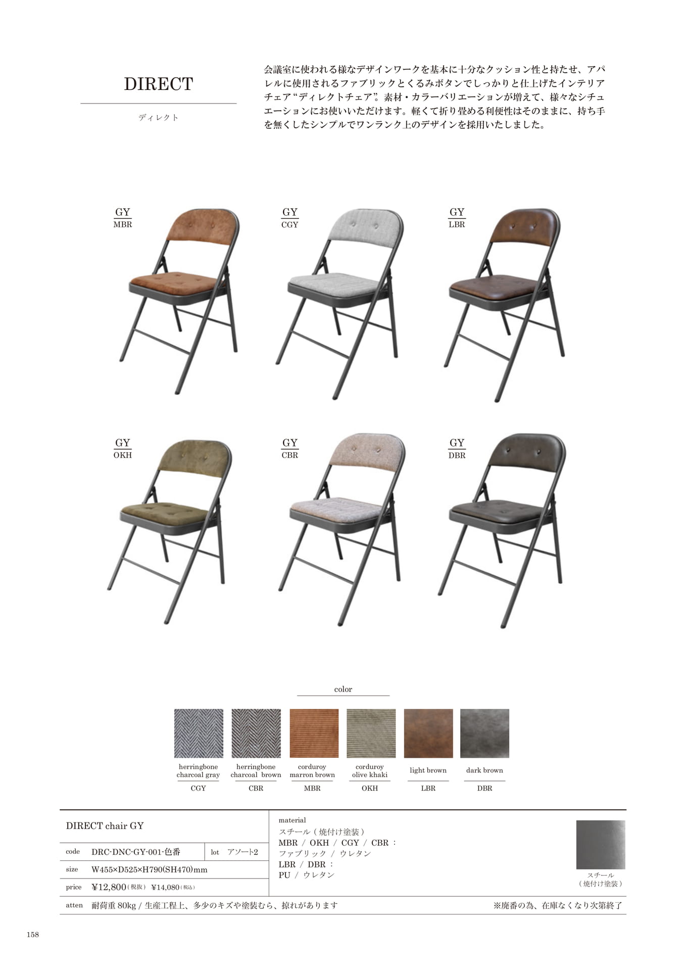 158 | CHAIR(160ページ目)