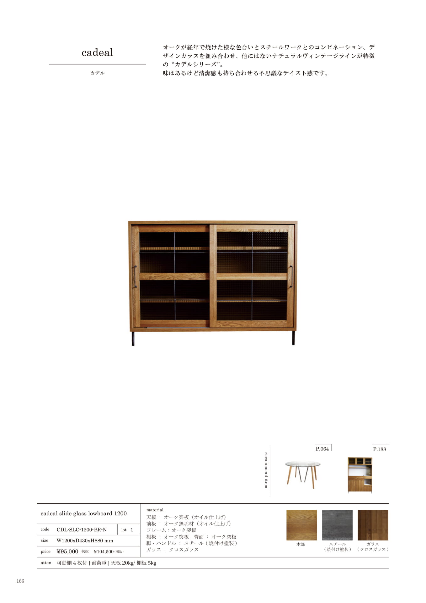 186 | KITCHEN STORAGE(188ページ目)