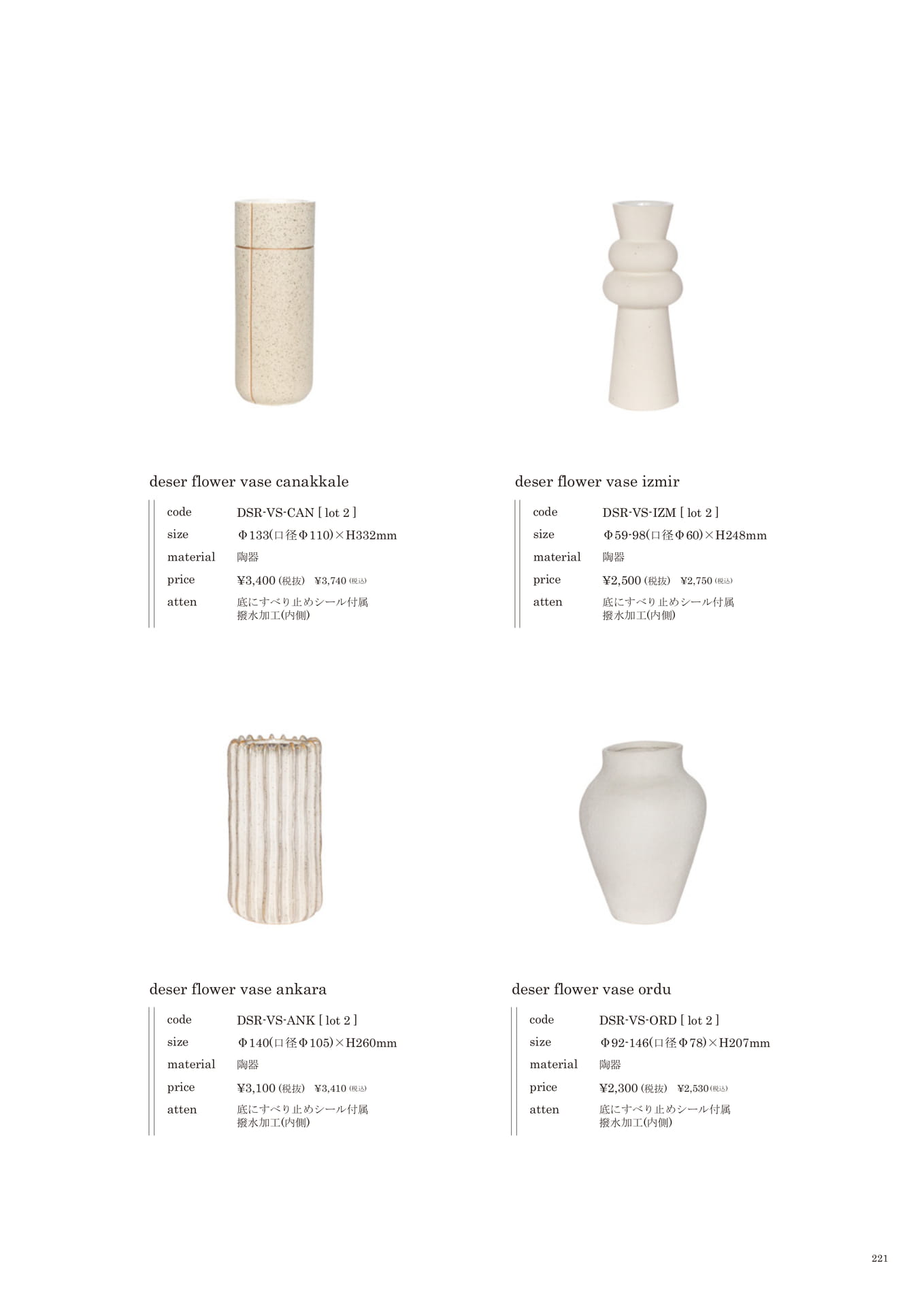 221 | INTERIOR GOODS(223ページ目)