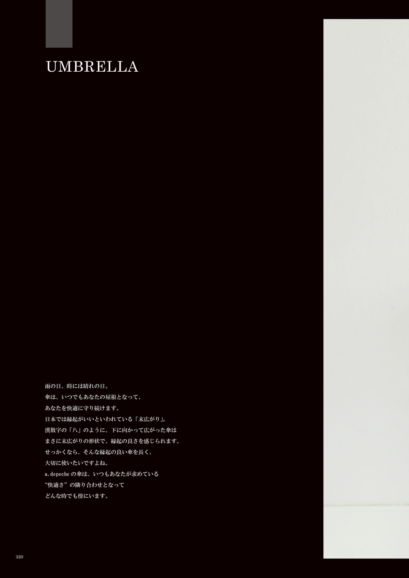 320 | UMBRELLA(322ページ目)