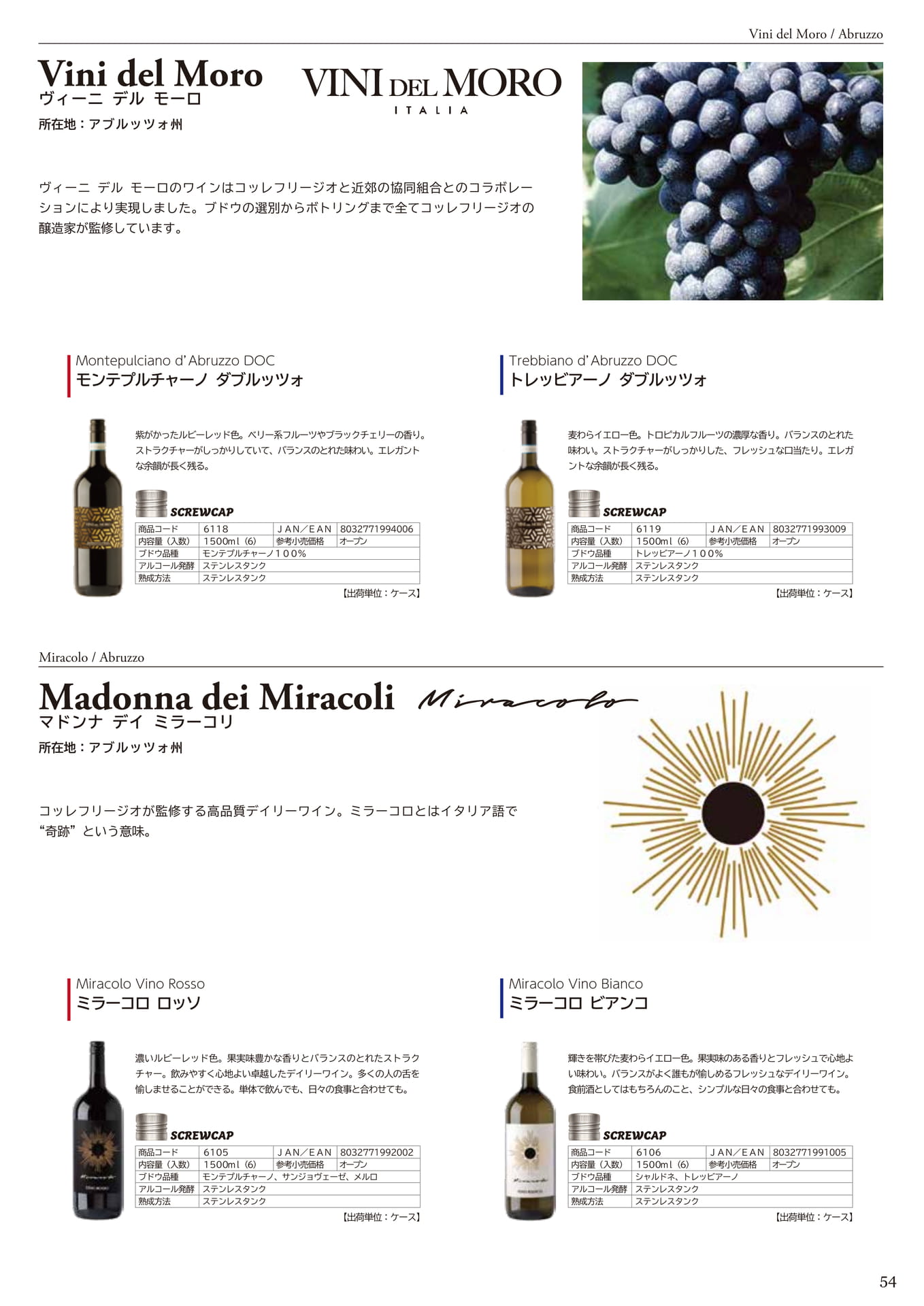VINI DEL MORO / MADONNA DEI MIRACOLI <ABRUZZO>（57ページ目）