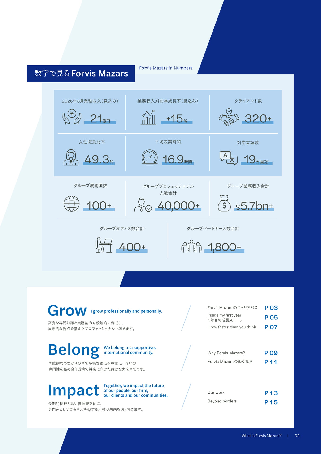 What is Forvis Mazars - 数字で見るForvis Mazars（3ページ目）