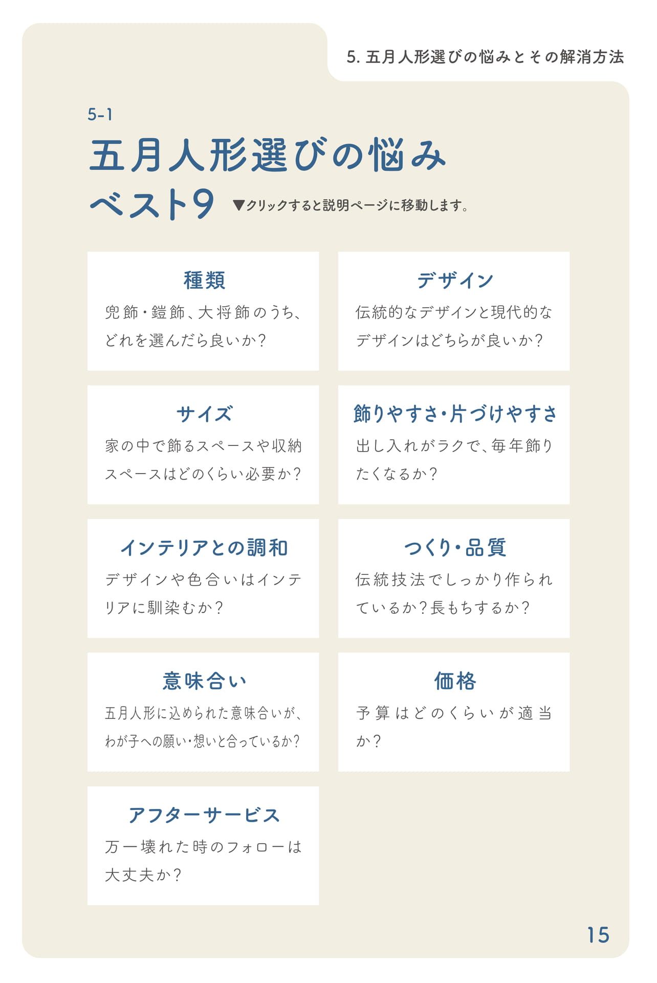 悩みベスト9(16ページ目)