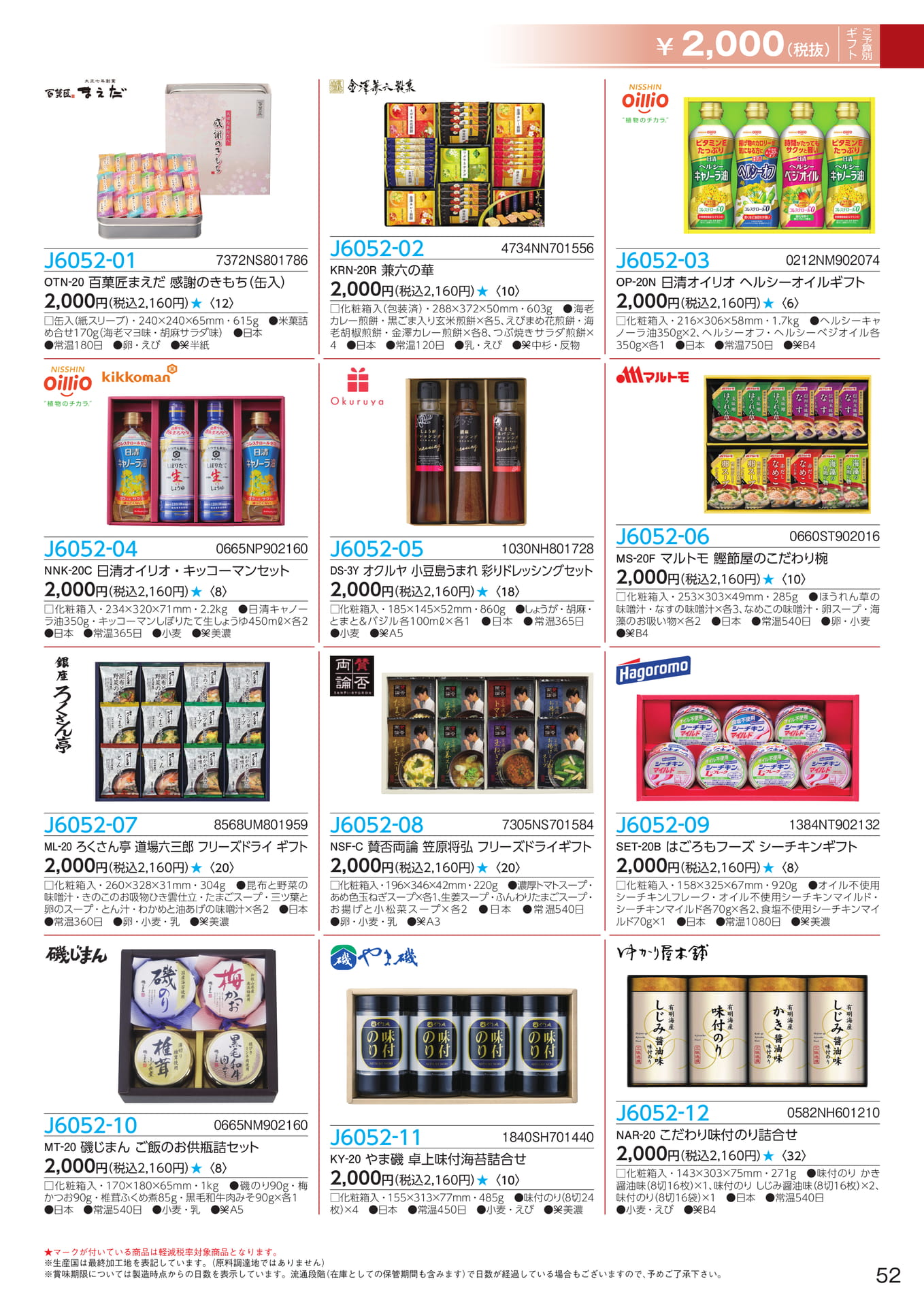 ギフト ご予算別(53ページ目)