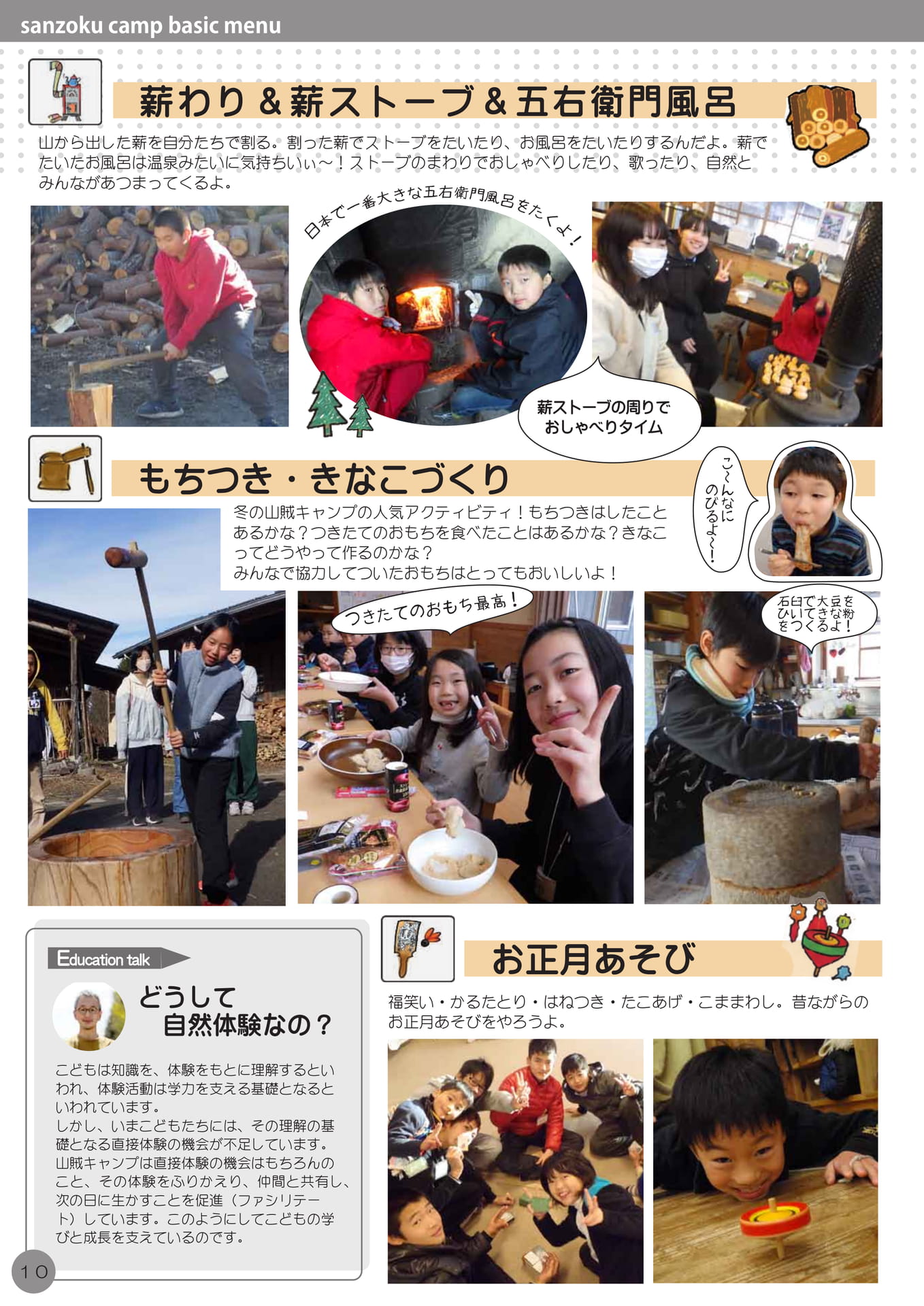 山賊キャンプ基本メニュー 薪わりとお風呂（12ページ目）