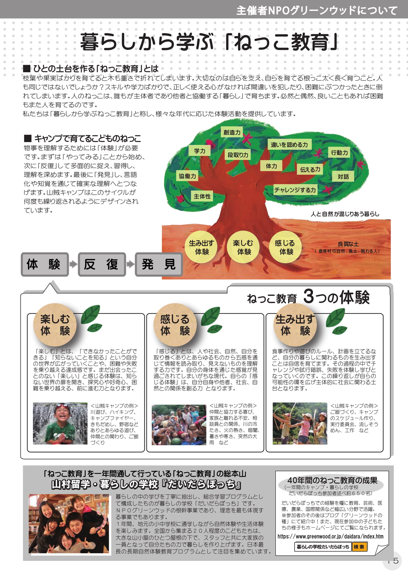 暮らしから学ぶねっこ教育（17ページ目）