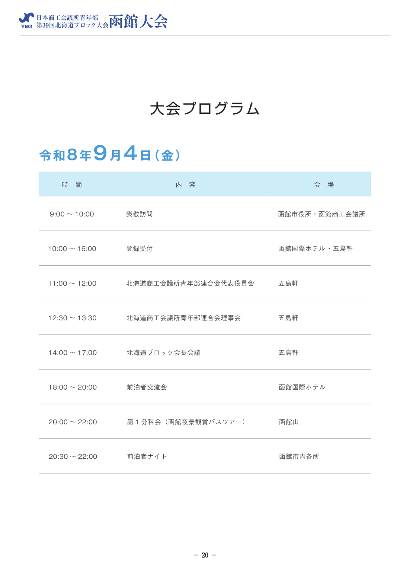 大会プログラム(22ページ目)
