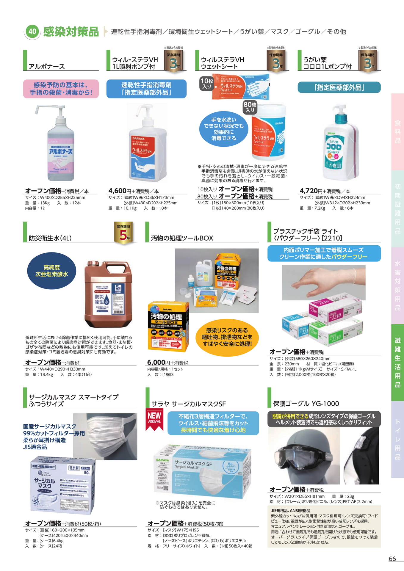 感染対策品・消毒剤(69ページ目)