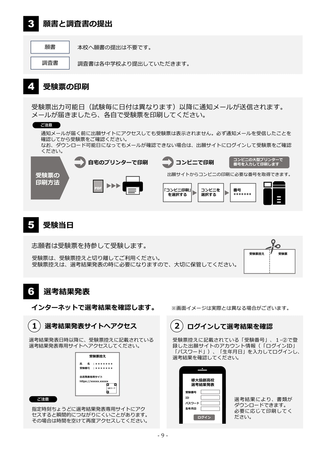 P9.インターネット出願手順（12ページ目）