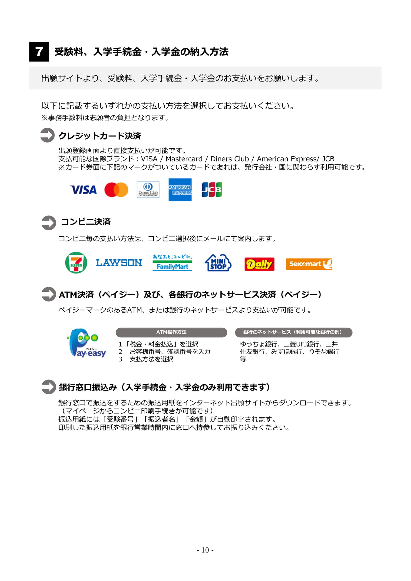 納入方法（13ページ目）