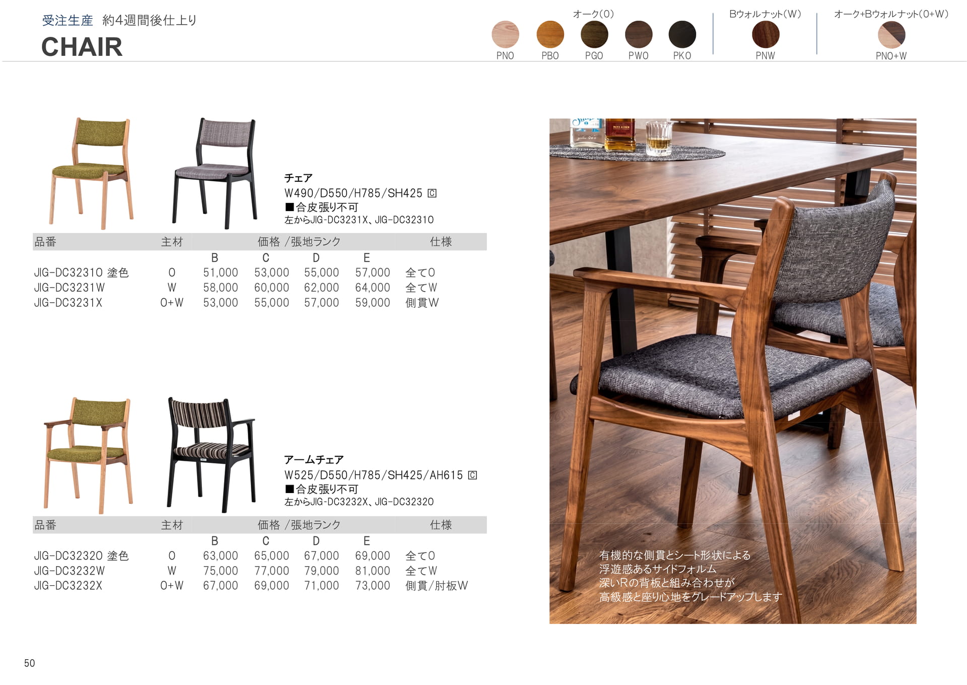 チェア・アームチェア(50ページ目)