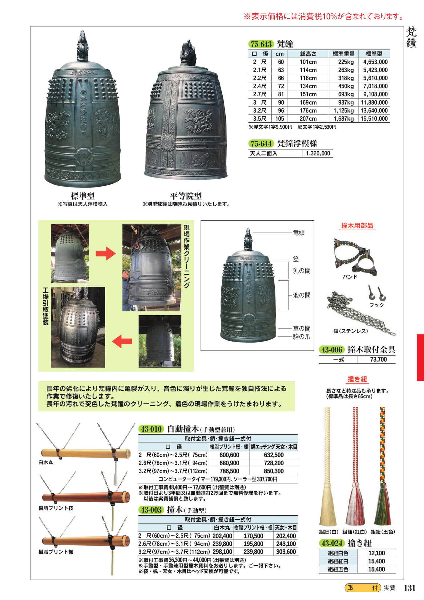 梵鐘(133ページ目)