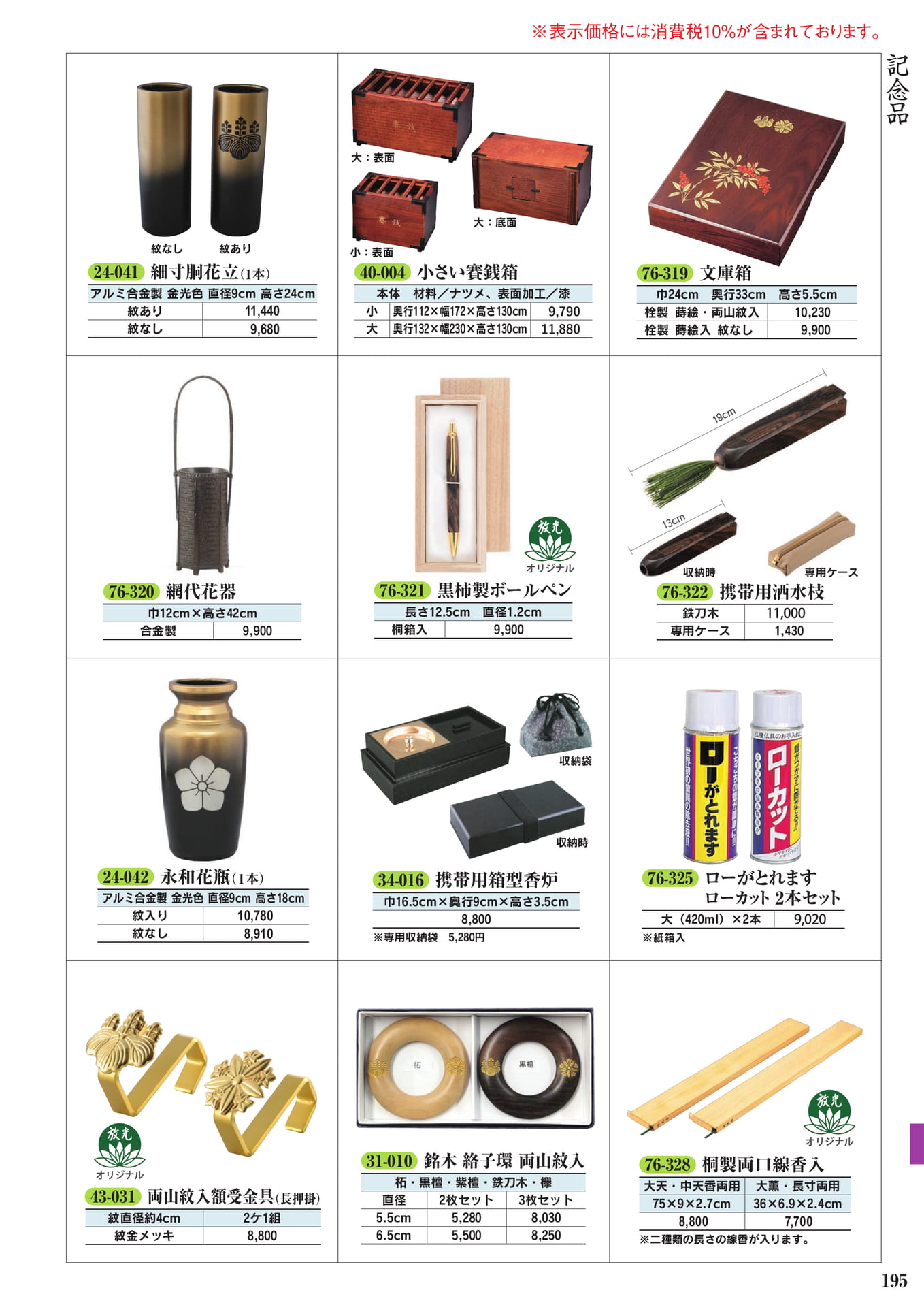 記念品(193ページ目)
