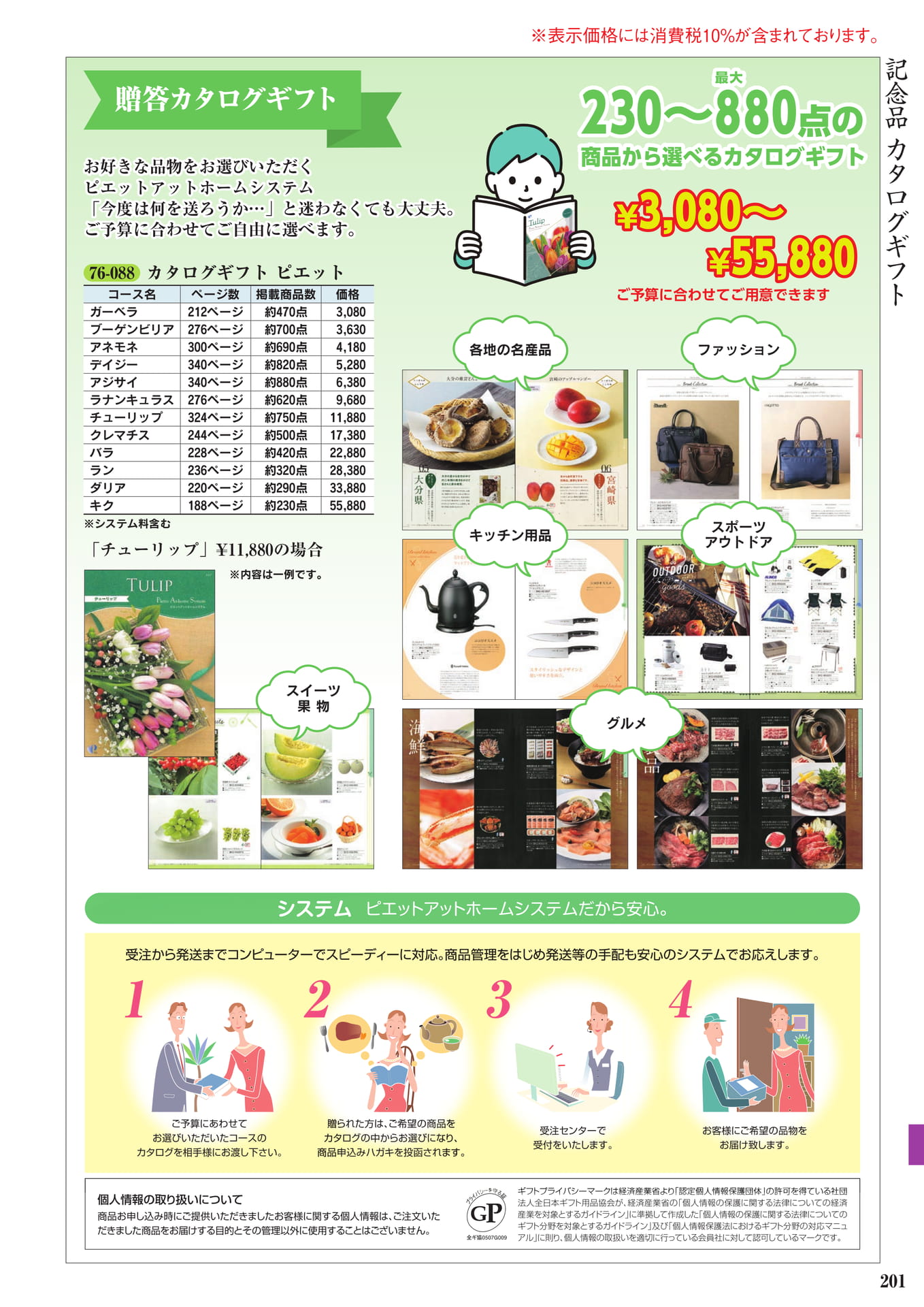 記念品カタログギフト(199ページ目)