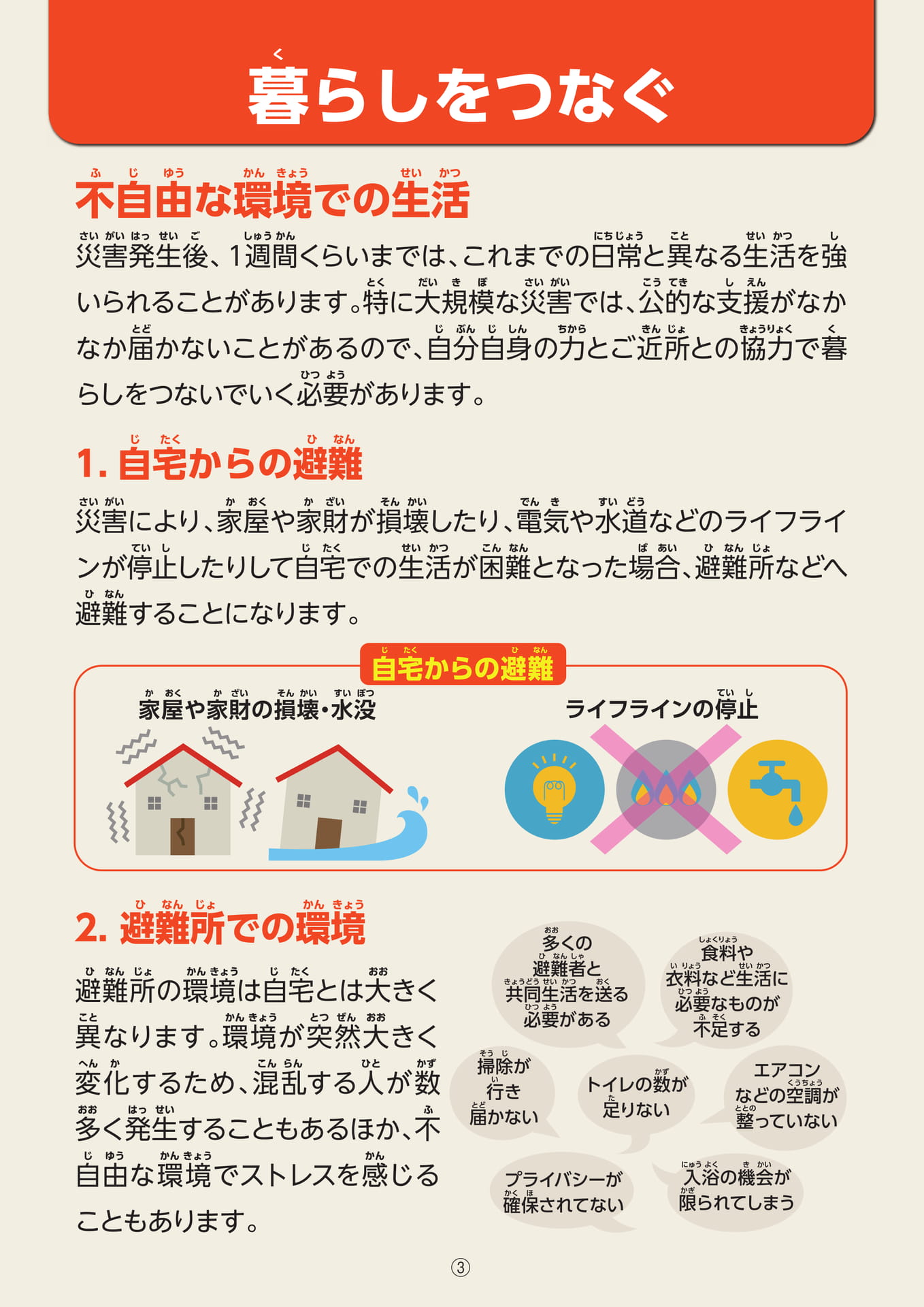 不自由な環境での生活(4ページ目)