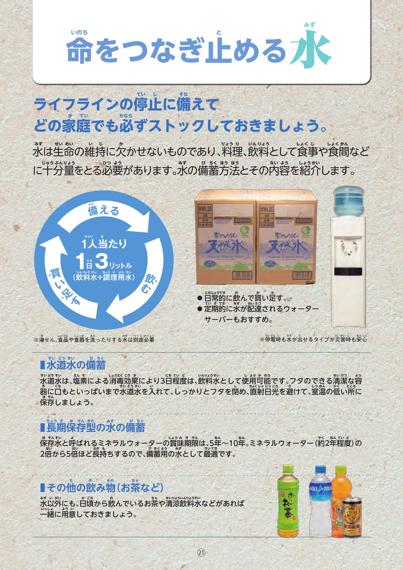 命をつなぎ止める水(22ページ目)