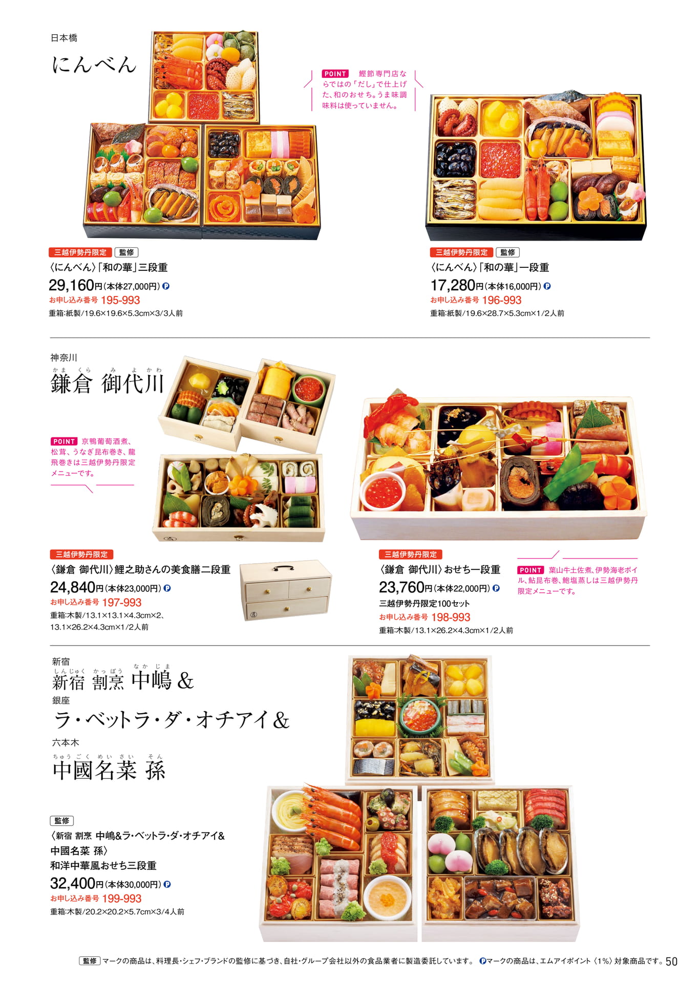 料亭・名店のおせち（51ページ目）