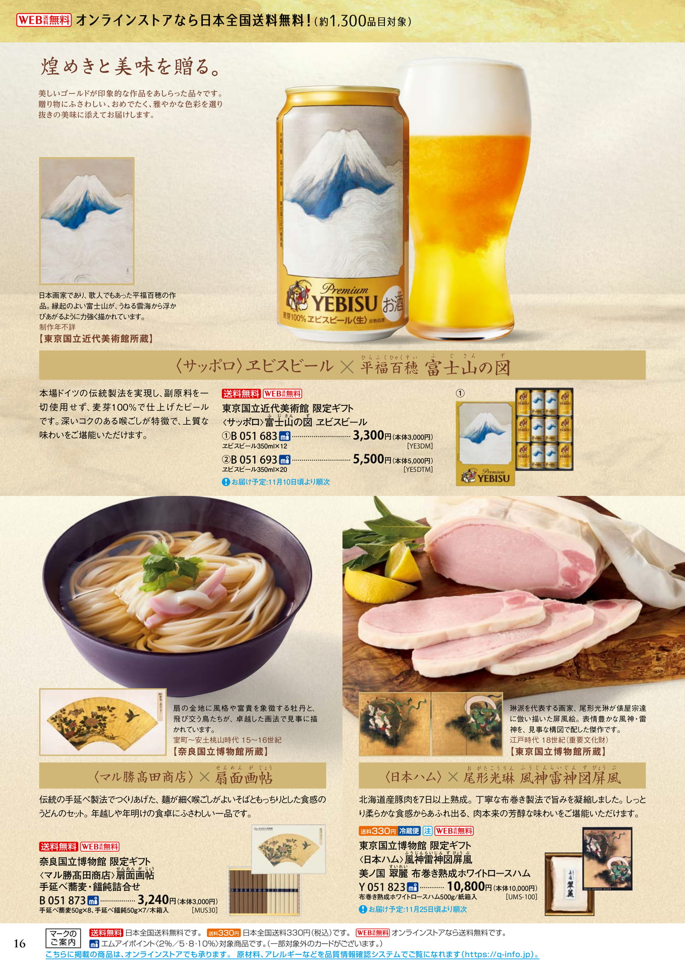 国立博物館・国立美術館コラボレーションギフト(20ページ目)