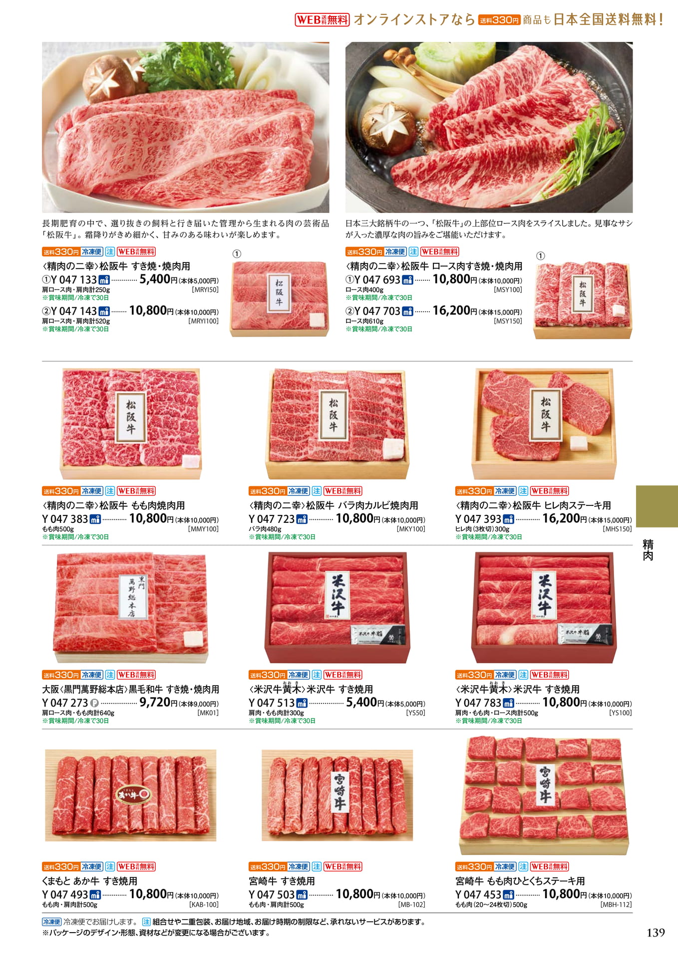 精肉(143ページ目)