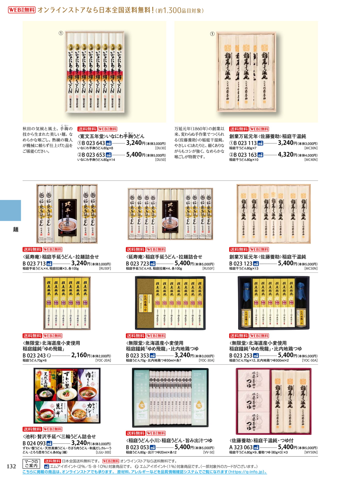 麺類（136ページ目）